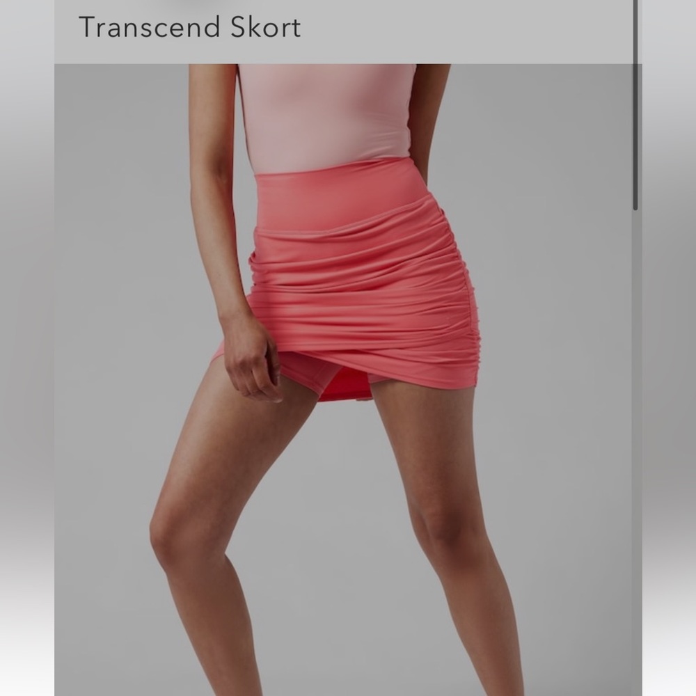 Athleta Transcend Skort skirt shorts size Large
